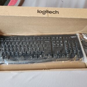 Logitech Keyboard With Mouse